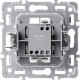 Выключатель с/у 1-кл 10А, IP20, с подсветкой, Smartbuy Капелла [SBE-09w-10-SW1-1] белый soft touch
