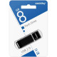 Накопитель USB Flash 8Gb SmartBuy Quartz series Black 