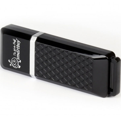 Накопитель USB Flash 8Gb SmartBuy Quartz series Black 