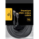 Кабель VGA 15M/15M 10,0м Premium тройной экран, феррит.кольца, Cablexpert [CC-PPVGA-10M-B]