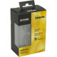 Розетка с/у 2x2P+E 16A, IP20, со шторками, STEKKER Эмили [RST16-5114-10] платиново-серый soft touch