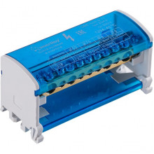 Шины на DIN-рейку в корпусе (кросс-модуль) 2х11, 125А, Smartbuy [SBE-bc0-2-11]