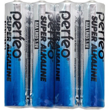 Батарейка Perfeo AAA LR03 Alkaline [SR4/60] [PF LR03/4SH] (PF_3635)