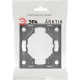 Рамка 1п, IP20, Эра Arktik [16-5001-06] графит