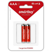 Батарейка SmartBuy AAA LR03 Alkaline [BL2/24/240] [SBBA-3A02B]