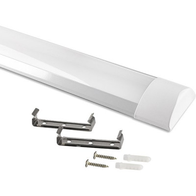 Светильник LED линейный  40W, 6500K, 3600Лм, IP40, 1200*75*23, VKL [VPO-101-PP-40-6500]