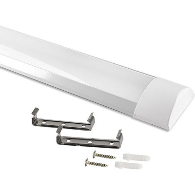 Светильник LED линейный  55W, 6500K, 5000Лм, IP40, 1200*75*23, VKL [VPO-101-PP-55-6500]