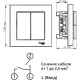 Выключатель с/у 2-кл 10А, IP20, в сборе, Schneider Electric ATLASDESIGN [ATN000452] жемчуг