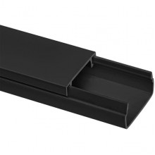 Кабель-канал  20*10 L=2м, цена за 1м, TDM [SQ0402-2904][100] черный