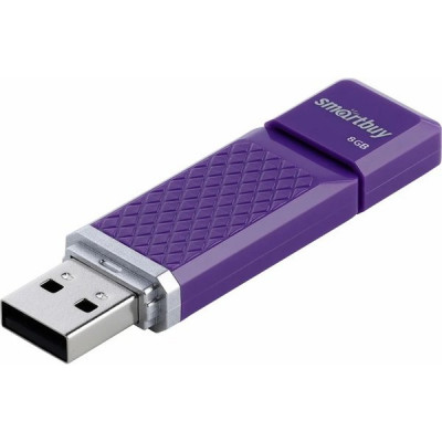 Накопитель USB Flash 8Gb SmartBuy Quartz series Violet