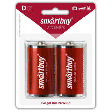 Батарейка SmartBuy D LR20 Alkaline [BL2/12/96] [SBBA-D02B]