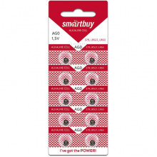 Батарейка SmartBuy AG0/LR63/LR521/379 [BL10/200] [SBBB-AG0-10B]