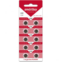 Батарейка SmartBuy AG6/LR69/LR920/370 [BL10/200] [SBBB-AG6-10B]