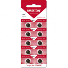 Батарейка SmartBuy AG7/LR57/LR926/399 [BL10/200] [SBBB-AG7-10B]