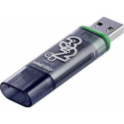 Накопитель USB Flash 32Gb SmartBuy Glossy series Dark Grey, USB3.0