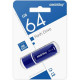 Накопитель USB Flash 64Gb SmartBuy Crown Blue, USB3.0