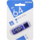 Накопитель USB Flash 64Gb SmartBuy Glossy series Dark Blue, USB3.0