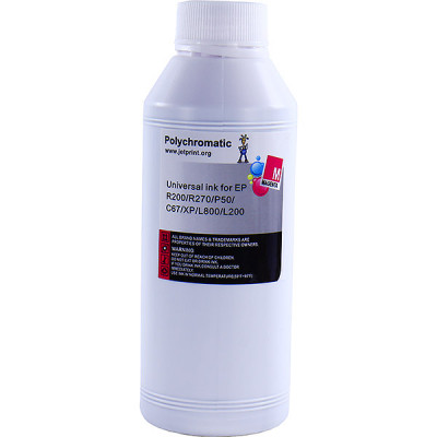 Чернила 500мл. Epson L800/L200/R270/P50/XP/R200/C79/C67 Magenta Polychromatic