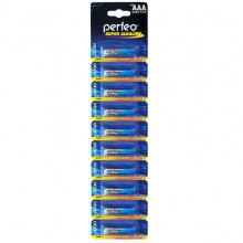 Батарейка Perfeo AAA LR03 Alkaline [BL10/120 отрывной] [PF LR03/10BL] (PF_4349)