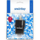 Вилка с заземлением прямая, 16А, черная, SmartBuy [SBE-16-P01-b][50]