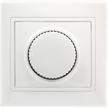 Светорегулятор (диммер) с/у 600W, IP20, SmartBuy Венера [SBE-01w-2.5-D-0] белый
