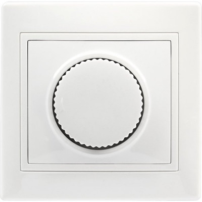 Светорегулятор (диммер) с/у 600W, IP20, SmartBuy Венера [SBE-01w-2.5-D-0] белый