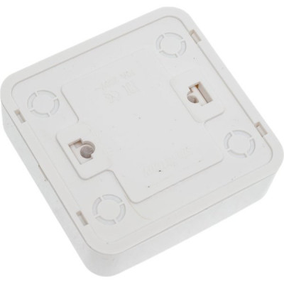 Выключатель о/у 2-кл 10А, с подсветкой, SmartBuy Юпитер [SBE-03w-10-SW2-1] белый