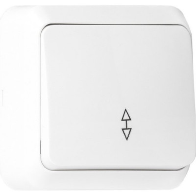 Переключатель о/у 1-кл 10А, SmartBuy Юпитер [SBE-03w-10-SW12-0] белый