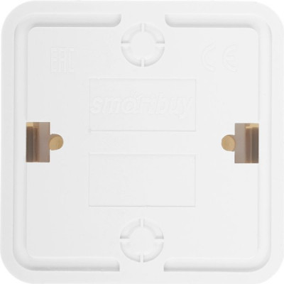 Розетка о/у 2P 10А, SmartBuy Юпитер [SBE-03w-10-S1-N] белый