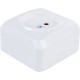Розетка о/у 2P 10А, SmartBuy Юпитер [SBE-03w-10-S1-N] белый