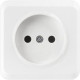 Розетка о/у 2P 10А, SmartBuy Юпитер [SBE-03w-10-S1-N] белый