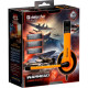 Гарнитура Defender HN-G120 Warhead, 2.0м кабель, черный + оранжевый [64099]