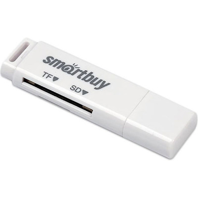 Кард-ридер SmartBuy SBR-715-W, USB 2.0 White