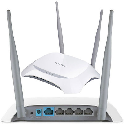 Маршрутизатор TP-LINK TL-WR842N 802.11b/g/n 300M, 4x10/100 Eth, 1xWAN, 1xUSB2.0