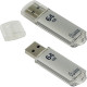 Накопитель USB Flash 64Gb SmartBuy V-Cut Silver, USB3.0