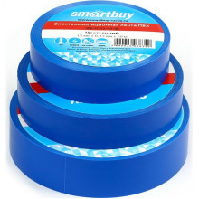 Изолента ПВХ 19мм*20м*0,18мм, синяя, SmartBuy [SBE-IT-19-20-db]