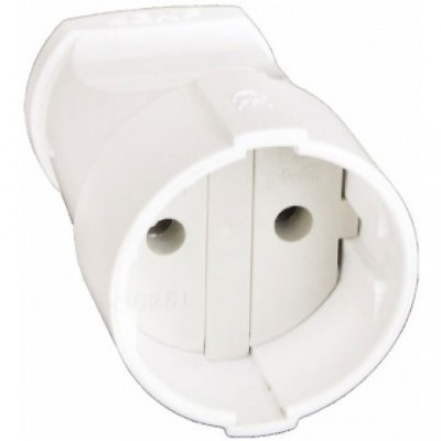 Розетка переносная без заземления, 10A, SmartBuy [SBE-10-S02-w][40] белый