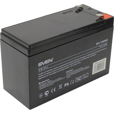 Батарея для UPS 12В/9Ач, SVEN [SV 1290] (F2)