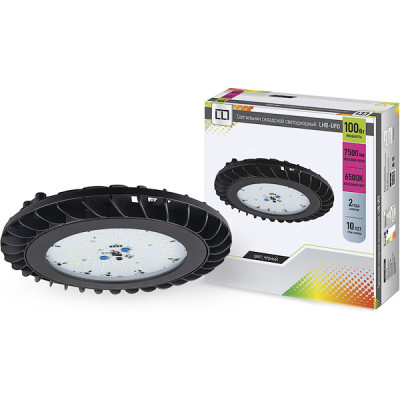 Светильник LED складской 100W, 6500K, 7500Лм, IP65, LLT LHB-UFO [024.1122]