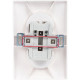 Розетка с/у 2x2P 10A, IP20, SmartBuy Венера [SBE-01w-10-S2-N-c] белый керамика