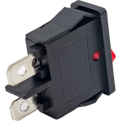 Выключатель клавишный 250В 6А 2c ON-OFF красный Mini RWB-103/SC-766/MRS-101-5 REXANT [36-2051]