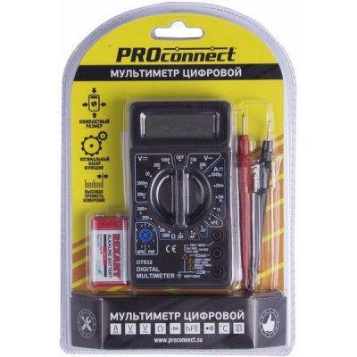 Мультиметр M-832 (DT832), PROCONNECT [13-3012]