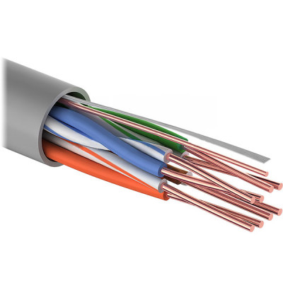 Кабель UTP 5e 4 пары CCA, 0,4 мм, 26AWG, PROCONNECT LIGHT [01-0048-3][305м]