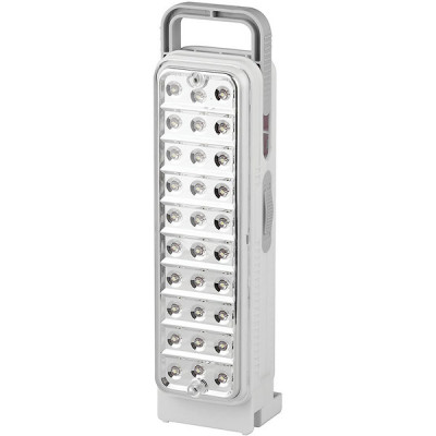 Фонарь аккумуляторный 30LED, 2 режима, аккум. 4V/1.5Ah, ЗУ 220В, Трофи [TL30]