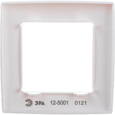 Рамка 1п, ЭРА12 [12-5001-01][20] белый
