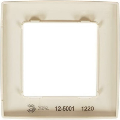 Рамка 1п, ЭРА12 [12-5001-02][20] слоновая кость