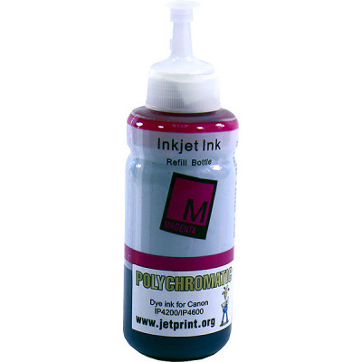 Чернила 100мл. Canon IP4200/IP4600 Magenta Polychromatic водные