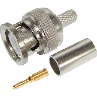 Разъем штекер BNC RG-6 под обжим, 01-001С, REXANT [05-3003]
