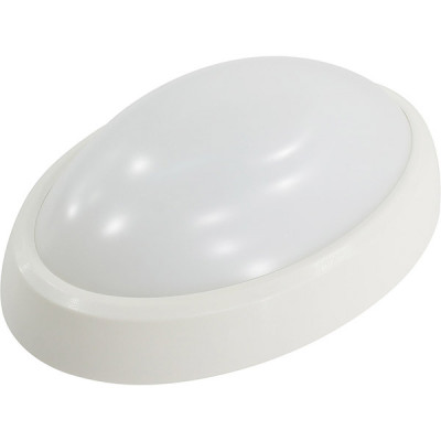 Светильник ЖКХ LED с д/д 12W овал, 4000K, 960Лм, IP65, 239*162*97, SmartBuy [SBL-HPOval-12W-4K-Sen]