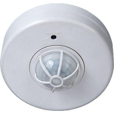 Датчик движения потолочный 120/360гр, 1200Вт, 8-420с, 8м, IP33 SmartBuy [SBL-MS-024]